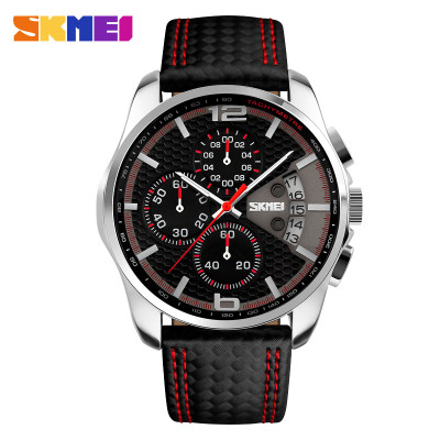 Skmei 9106RD Silver-Black-Red, 1080-1049, Skmei