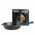 Чавунна сковорода Brizoll Optima-Black 240х60 мм, 2460О-Р1-plv