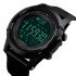 Skmei 1321 All Black Smart Watch, 1080-0558