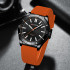 Curren 8449 Black-Orange, 1008-0419