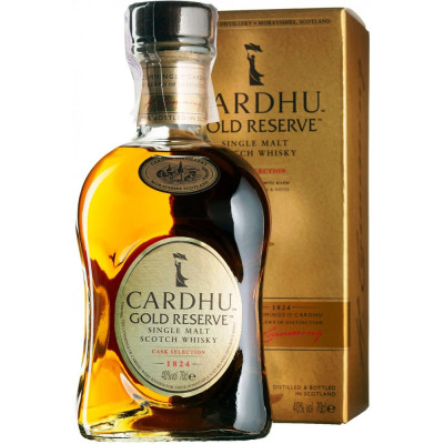 Виски Cardhu Gold Reserve 0.7 л 40% в подарочной упаковке, 5000267125497, Cardhu Distillery