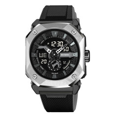 Skmei 2272SIBK Silver-Black