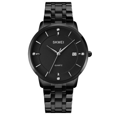 Skmei 1801SBK Black Mesh Band Lady Big Size, 1080-1658