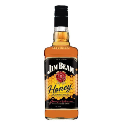Віскі Jim Beam Honey 4 роки витримки 1 л, 5060045583048, Jim Beam