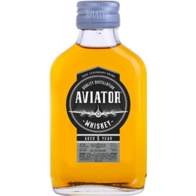 Виски Выдержанный Aviator 0.1 л 40%, 4820136353728