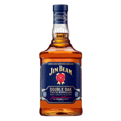 Виски Jim Beam Double Oak 4 - 5 лет выдержки 0.7 л, 5060045585912, Jim Beam