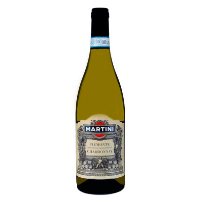 Вино Martini Chardonnay біле сухе 0.75 л 12%, 8000570085003, Martini