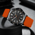 Curren 8449 Black-Orange, 1008-0419