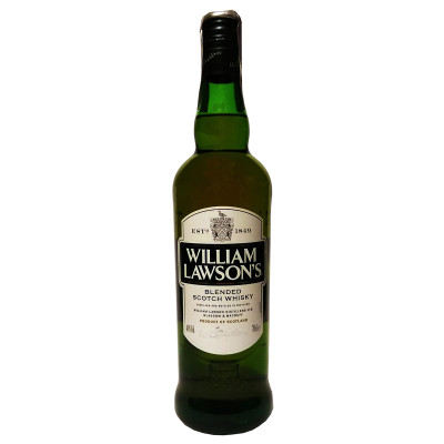 Виски WIlliam Lawson's от 3 лет выдержки 0.7 л 40%, 5010752000321, William Lawson's