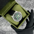 Годинник наручний Awarder Embroidery Silver-Green Black Automatic 10ATM, 1202-0004