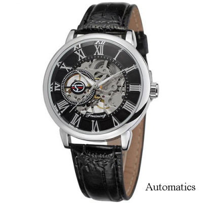 Forsining 8099 Automatics Black-Silver-Black, 1059-0290