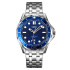 Skmei 9276SSIBU Silver-Blue Steel Strap, 1080-1550