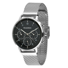 Guardo B01116-1 Silver-Black