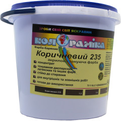 Фарба-барвник Коричневий 235 Колораміка 0.8 кг