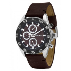 Guardo 11458(1)-4 Dark Brown-Silver-Black