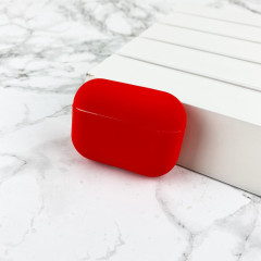 Чехол Airpods Pro Silicone Case Slim Red