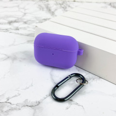 Чехол Airpods Pro Silicone Case Slim Purple