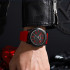 Curren 8454 Black-Red, 1008-0409