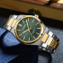 Curren 8439 Silver-Gold-Green, 1008-0390