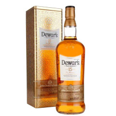 Виски Dewar's 15 лет выдержки 0.7 л 40% в подарочной упаковке 