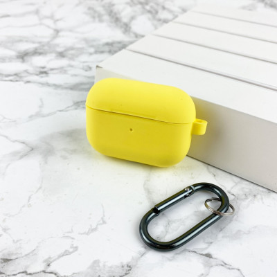 Чехол Airpods Pro Silicone Case Slim Yellow, 1177-0012