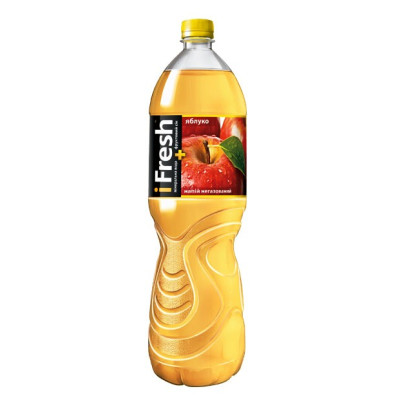 Напій iFresh соковий Яблуко 1.5 л, 4820159360505, Malbi