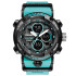 Smael 8038 Black-Turquoise, 1131-0029