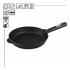 Чавунна сковорода гриль Brizoll Optima-Black 280х50 мм, 2850О-Р1Г-plv