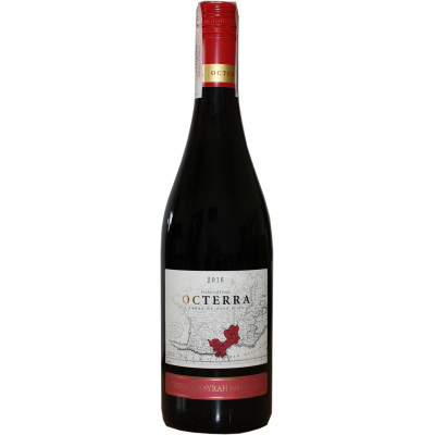 Вино Octerra Grenache Syrah Marselan IGP червоне сухе 0.75 л 12.5%, 3500610090127, Les Grands Chais de France