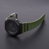 Ремінець для Casio G-Shock GA-2100/2110 Army Green Silver, 1051-0839