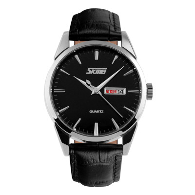 Skmei 9073SIBK-B Silver-Black men, 1080-1599