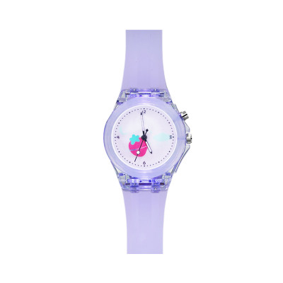 Дитячий годинник Better 011 Led Strawberries Purple, 1184-0103