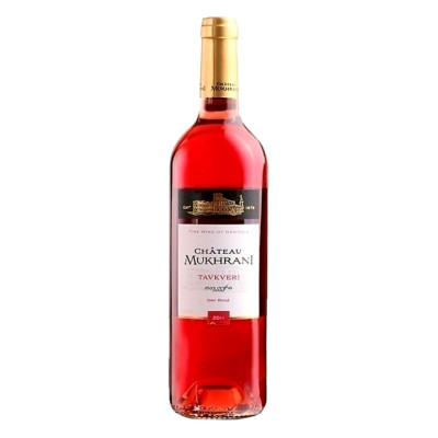 Вино Chateau Mukhrani Тавквери розовое сухое 0.75 л, 4860008470184, Chateau Mukhrani