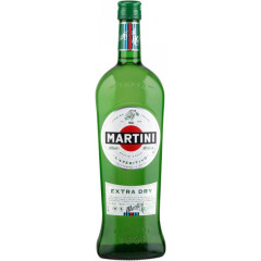 Вермут Martini Extra Dry сухий 1 л 18%