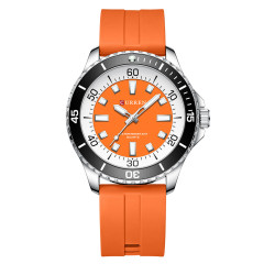 Curren 8448 Silver-Orange