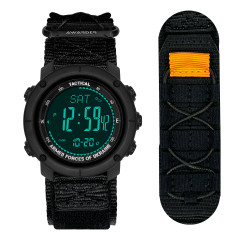 Годинник наручний Awarder 036 Nylon Tactic All Black