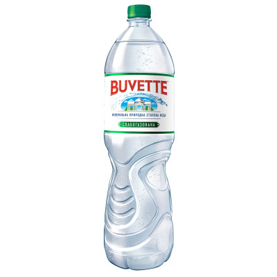 Минеральная вода Buvette Vital слабогазированная 0.5 л