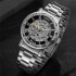 Winner 8012 Diamonds Automatic Silver-Black, 1099-0029