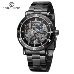 Forsining 8253 All Black Steel