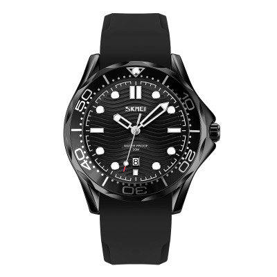 Skmei 9276PBKBK Black-Black Silicone Strap, 1080-1555