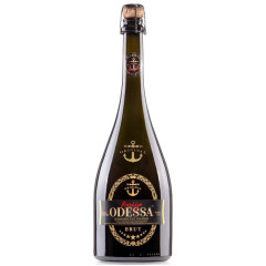 Вино ігристе Odessa Prestige біле брют 0.75 л 10-13.5%