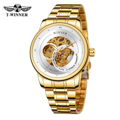 Forsining 8190 Gold-White Steel, 1059-0239