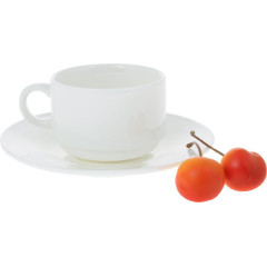 Кофейная чашка и блюдце 140мл. Wilmax WL-993039