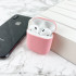 Чехол Airpods 1/2 Silicone Case Slim Pink, 1177-0021