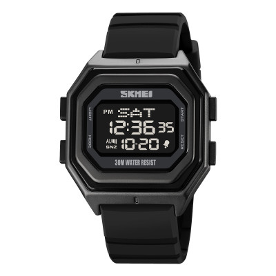 Skmei 1875PBK All Black Silicone, 1080-1905