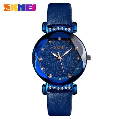 Наручний годинник Skmei 9188 Blue Leather, 1080-0326, Skmei