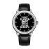 Football Watch with Custom Leather Strap Model 220120 - Gift for Him, 3140-0020