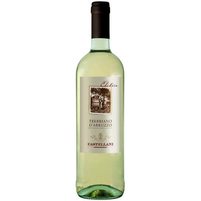 Вино Castellani Trebbiano D'Abruzzo Elitaio DOC біле сухе 0.75 л 12%, 8002153021071