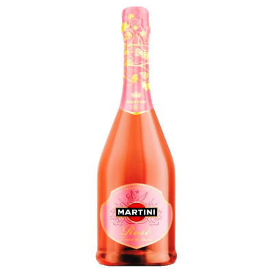 Вино игристое Martini Asti Rose полусухое 0.75 л 9.5%, 8000570484004, Martini