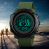 Skmei 1418AG Army Green + Compass, 1080-0840, Skmei